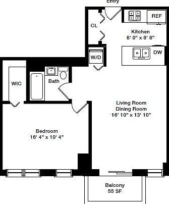 2nd image of 110 Green St APT A408