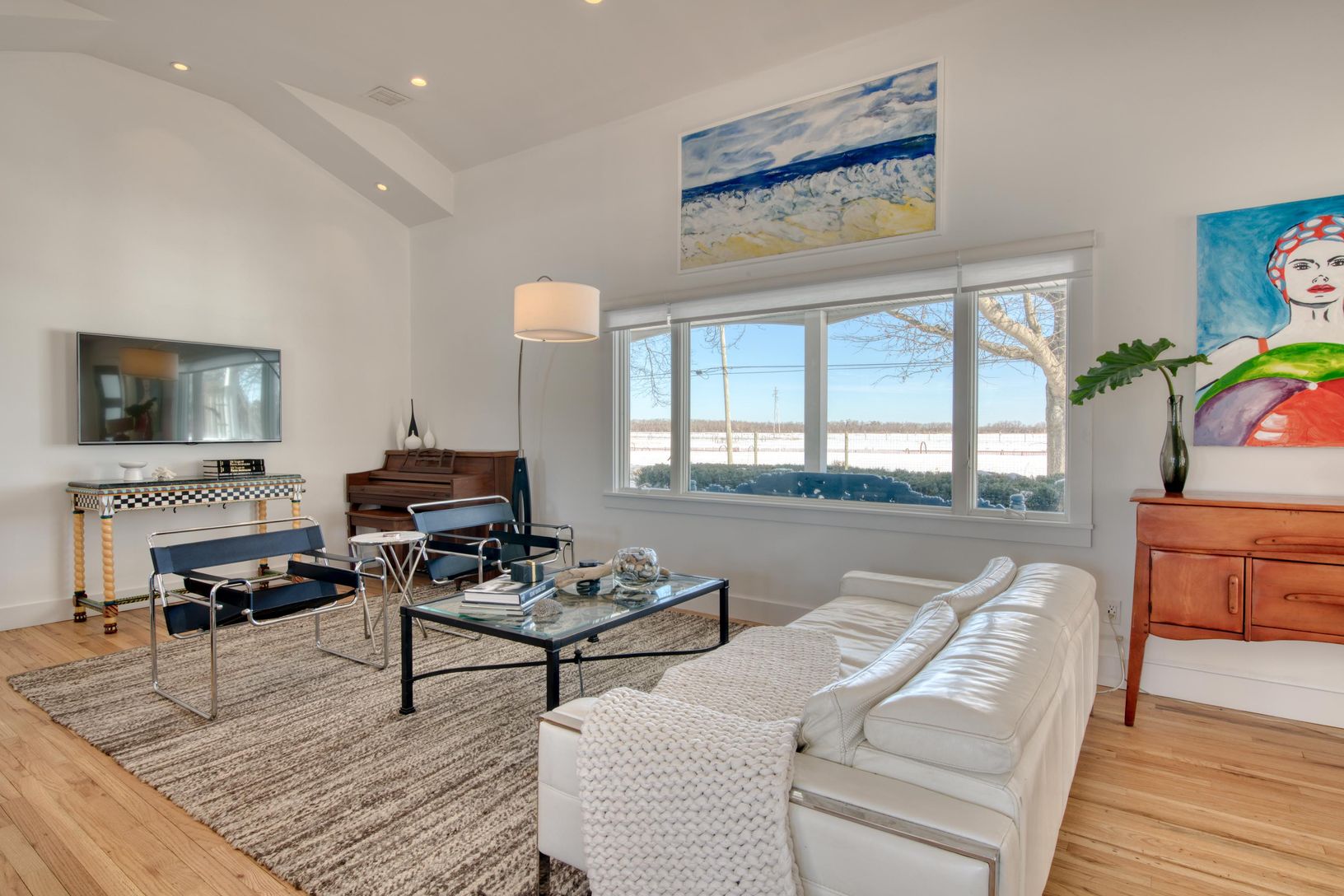  Living Room Ceiling Area overlooking Forever Farm Across the Street