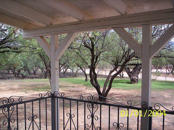 from front porch