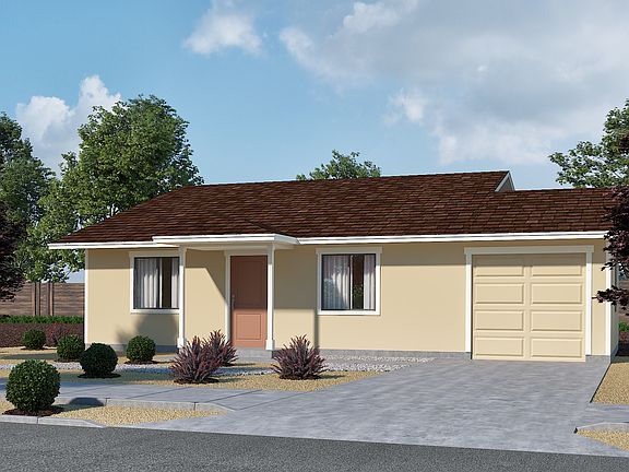 Plan 1 - Elevation B - Scheme 12 - Garage Option