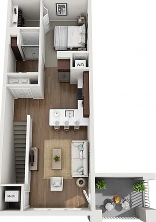 Floor Plan A | Seasons at Orchard Hills | Apartments in Oak Creek, WI Floor Plan A | Seasons at Orchard Hills | Apartments in Oak Creek, WI