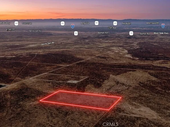0 Vic Devils Den Rd Lot 181, Lost Hills, CA 93249