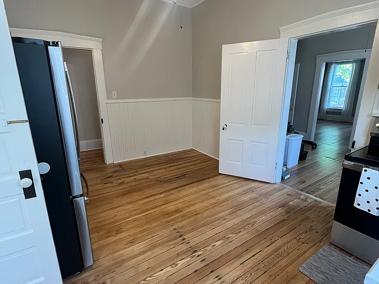 Room in the kitchen for a small table and chairs.