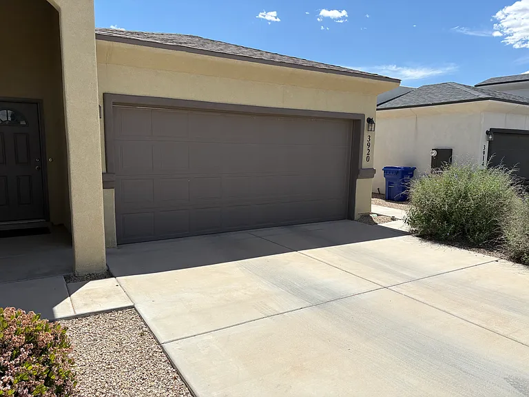 Spacious, 2 car garage.