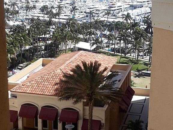 View of clubhouse/pool and marina