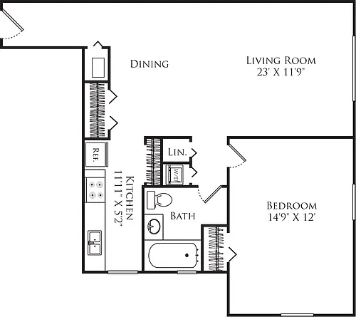 Floor plan Kennedy