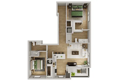 Floor plan 2A