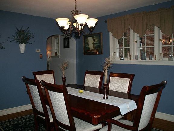 Formal dining room - this house has so much character!