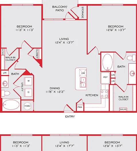 2bed 2bath 2bed 2bath