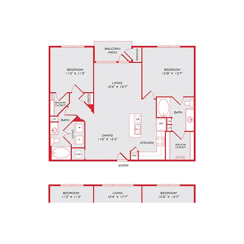 Floor plan B1