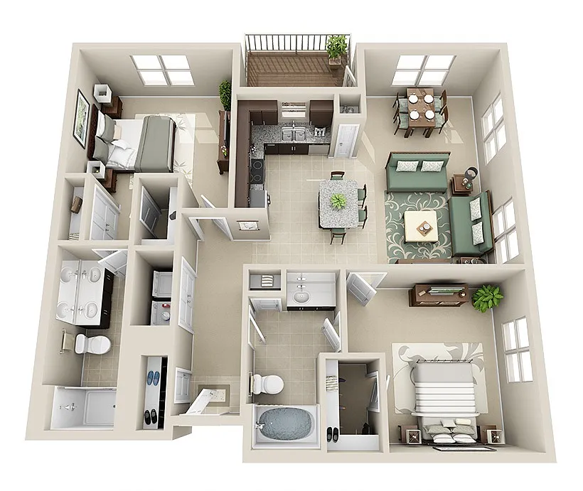 Floor plan Cypress