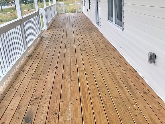 Lake side porch
