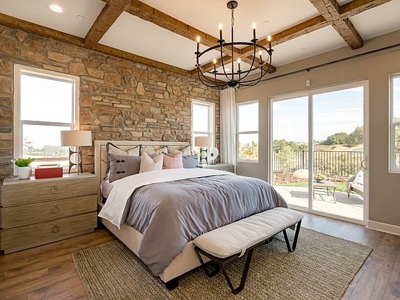 Ashford model master bedroom