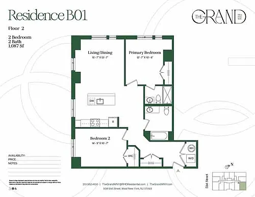 Floor plan B01