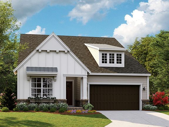 Balboa A - American Cottage 2-Car Front Load Garage Note Renderings may show optional features