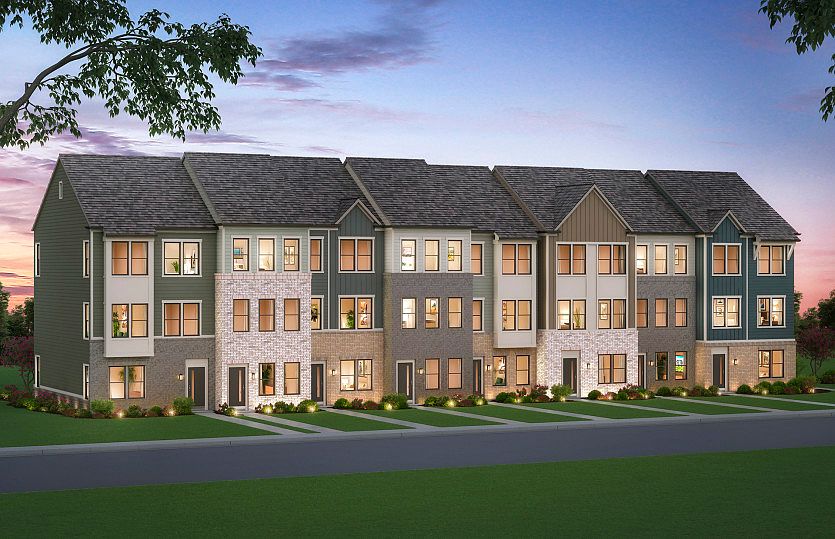 New Townhomes in Laurel, MD at Watershed, an outdoor experience-based community next to the Patuxent