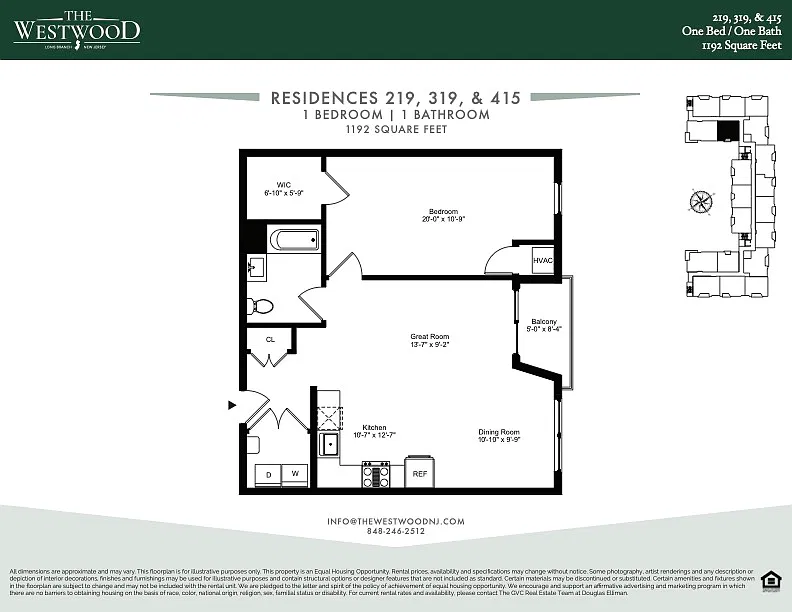 Floor plan 219-319-415