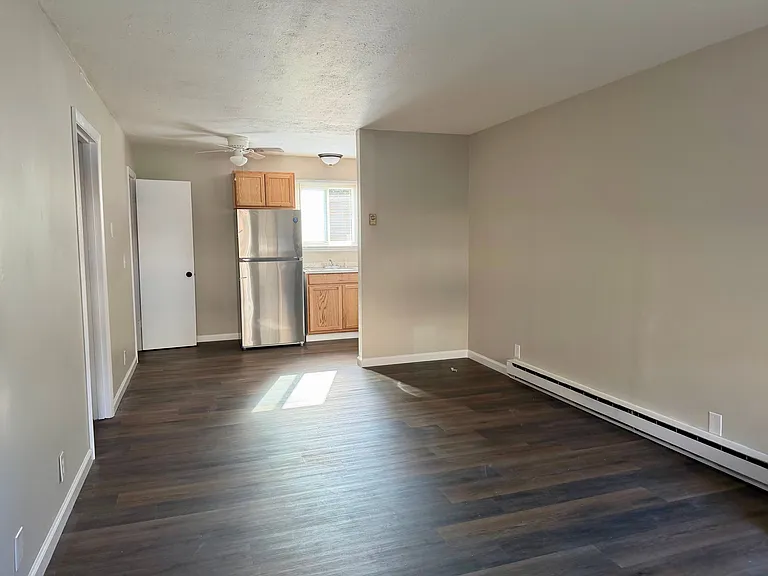Living room and kitchen creating that open space
