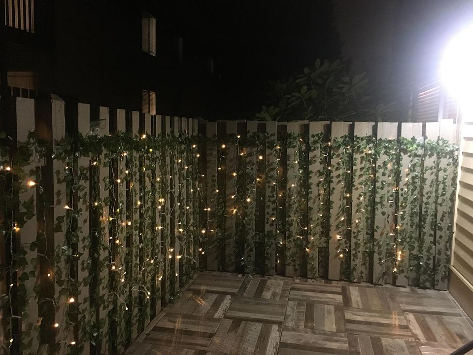 tiled patio