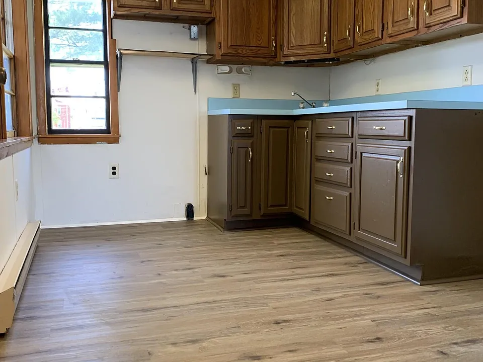 Refrigerator and stove not provided.