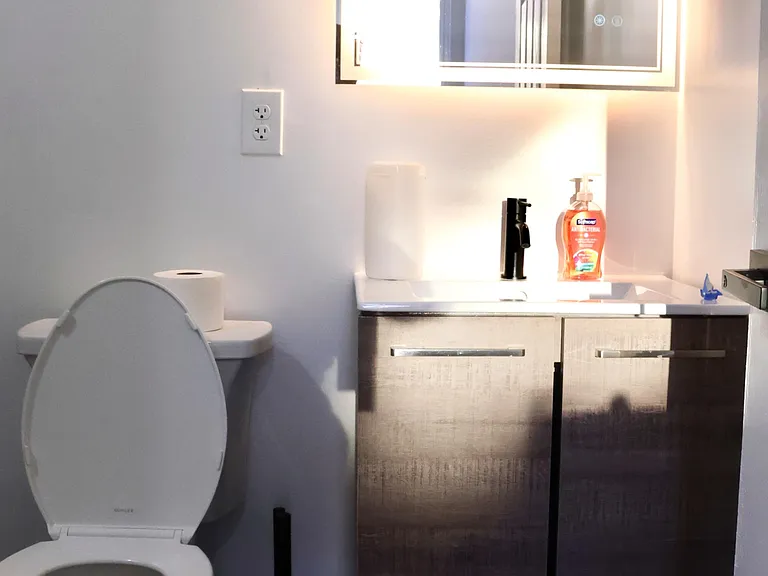 private bathroom