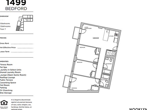 2nd image of 1499 Bedford Ave #7Y