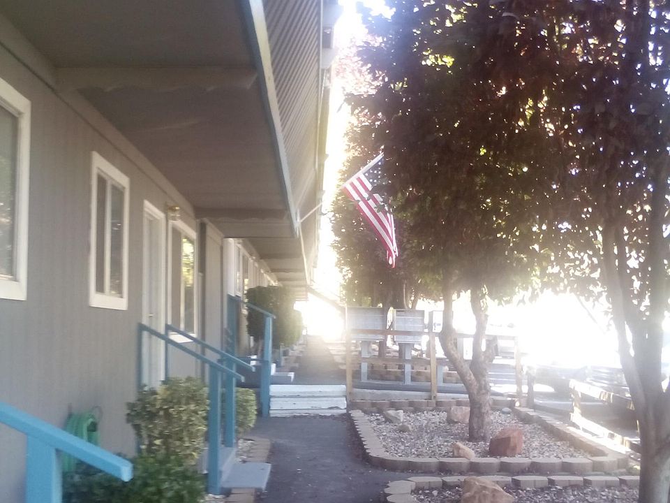 front of complex