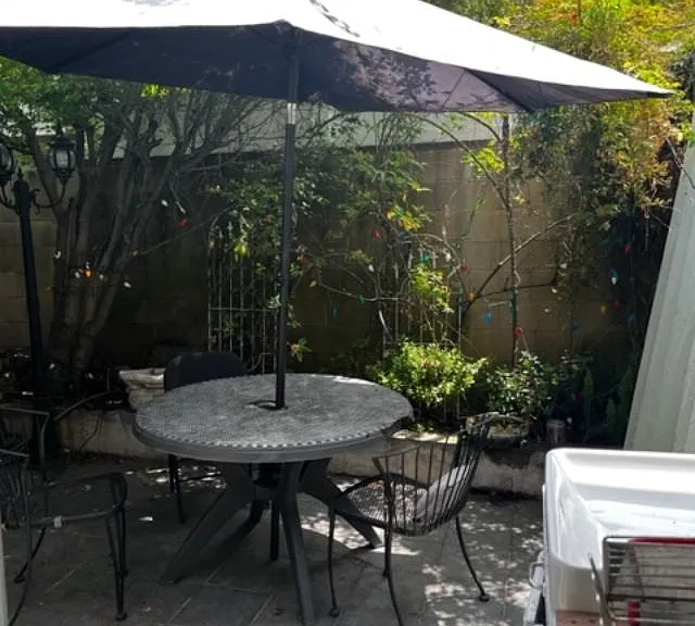 Small patio