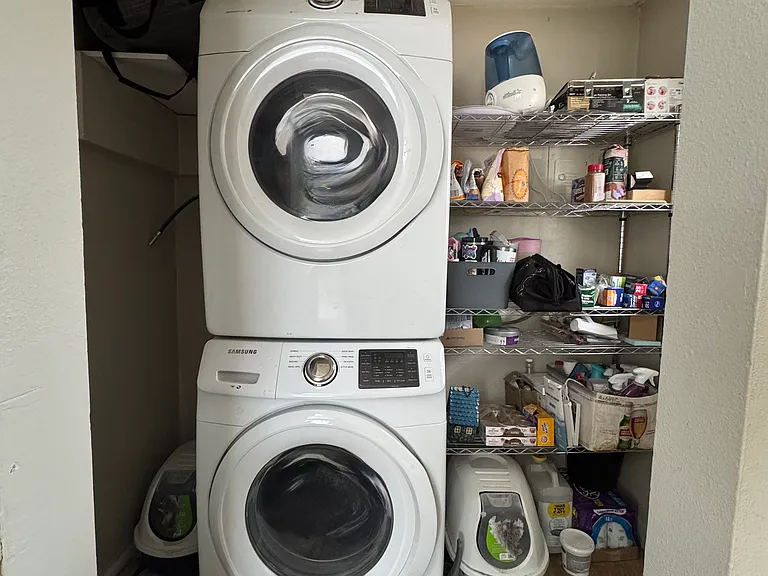 Laundry off kitchen