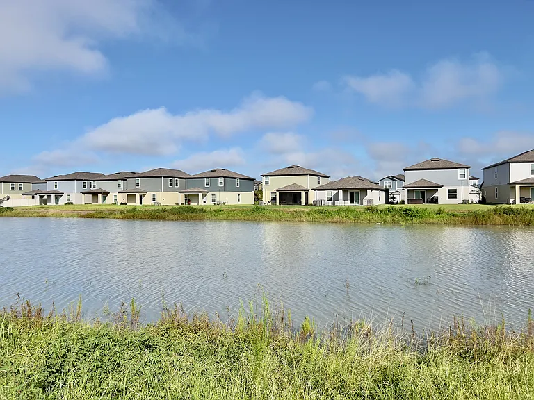 Unobstructed Pond view