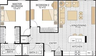 Apartment M Plan