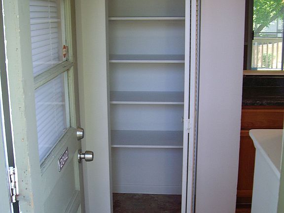 Pantry from entry door.
