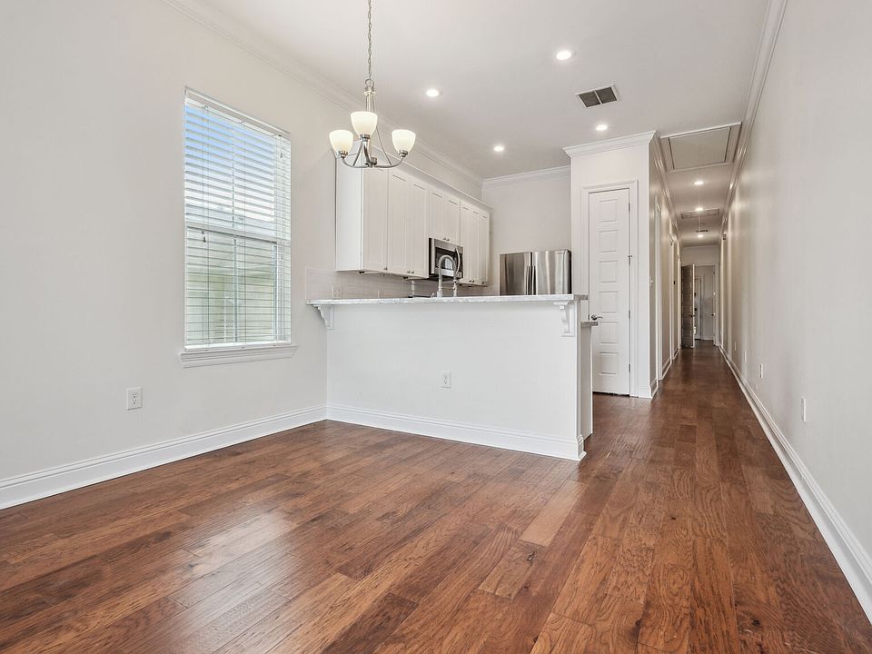 Kitchen and living area