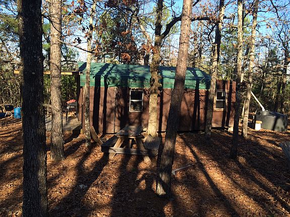 water tank in back of cabin