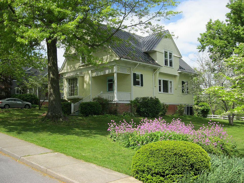 Spring season view