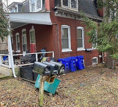 street side and rear view