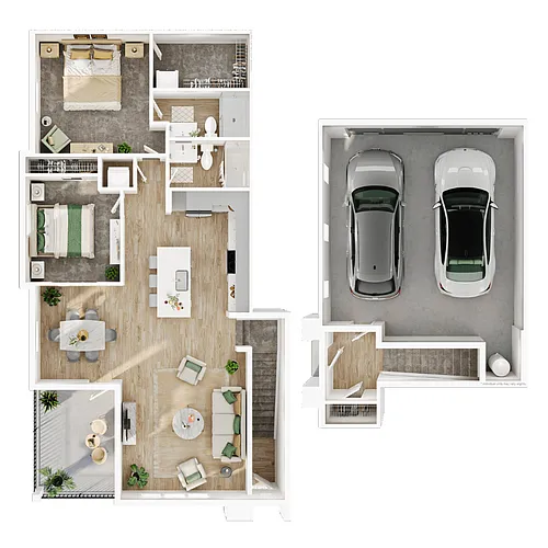 Floor plan B1