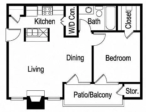 Floor plan A-1