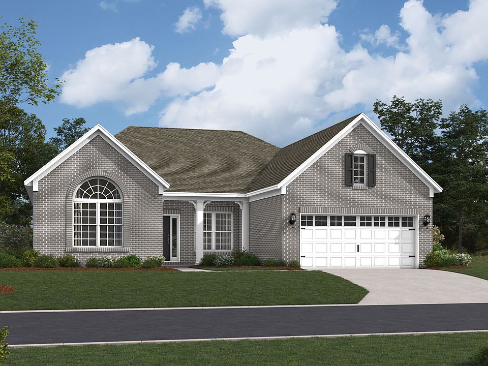 Cheswicke II Elevation E with Brick