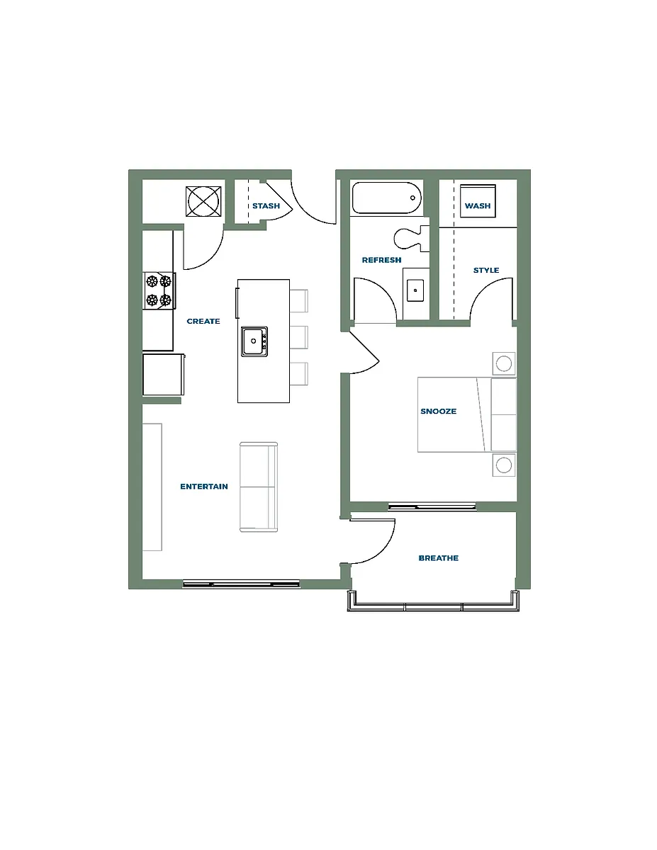 Floor plan A10