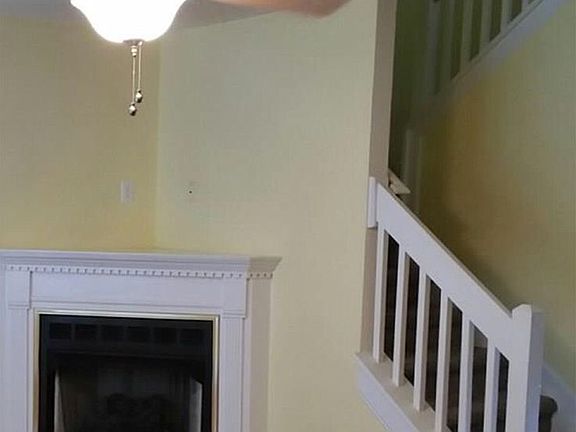 Fireplace and Stairwell