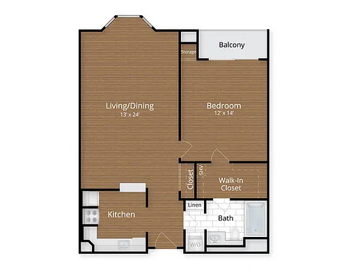 Floor plan Fenton - EA
