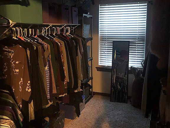 Master bedroom closet