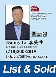 Sold by Chous Realty Group Inc