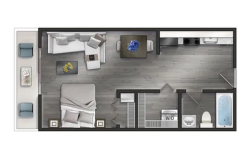 Floor plan Studio