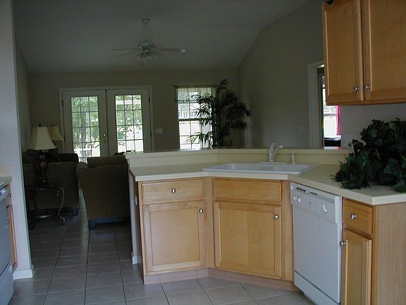 Kitchen to Living Room View