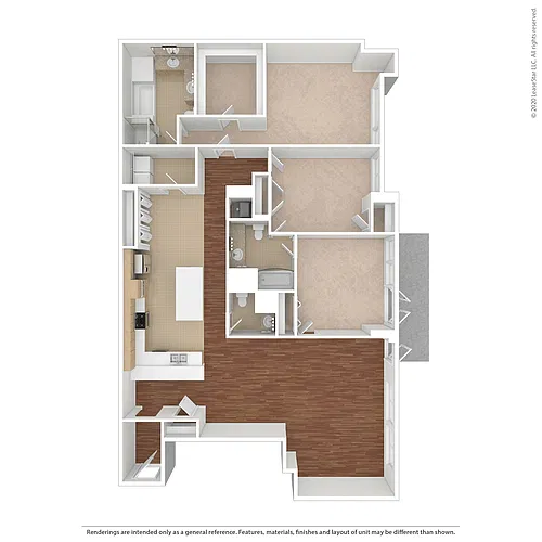 Floor plan Fair Oaks Ave