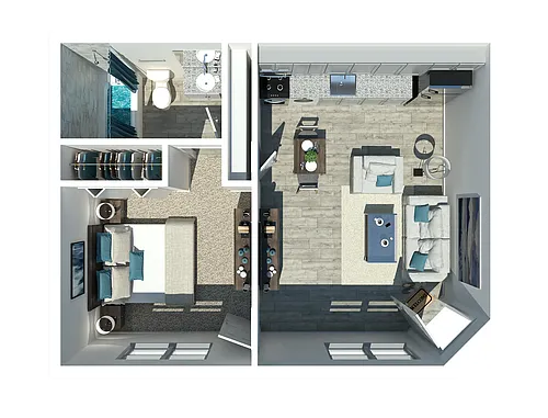 Floor plan A1R