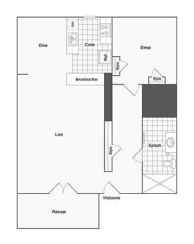 Floor plan Ogden