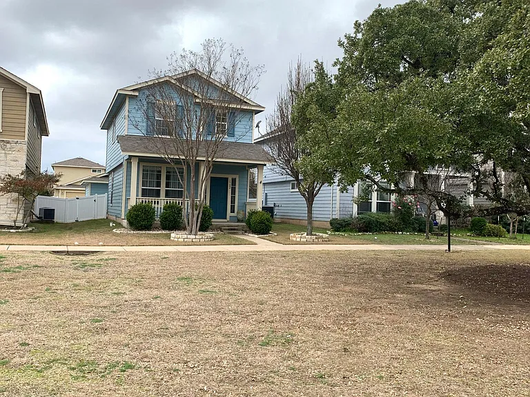 Front yard in pocket park